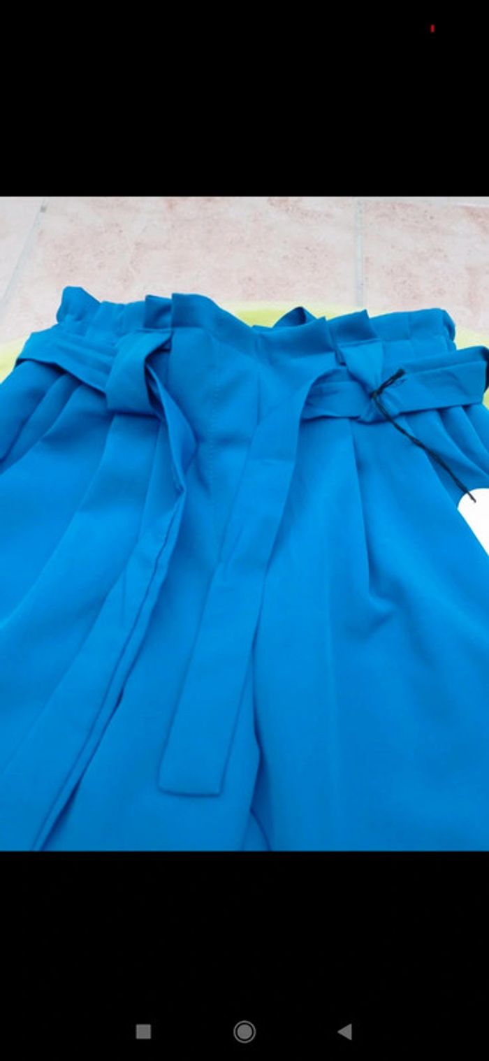 Pantalon bleu royal taille unique - photo numéro 2