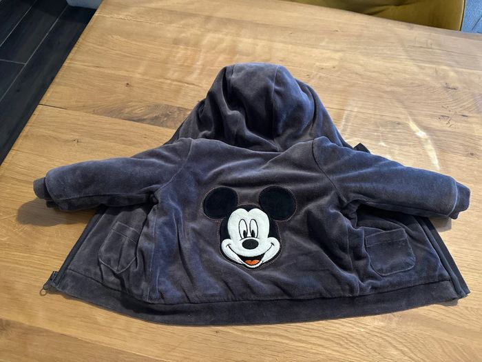 Veste chaude mickey bébé 6-9 mois - photo numéro 4