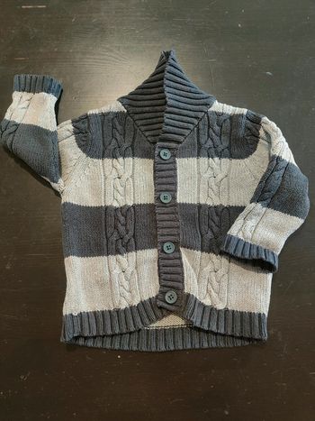 Gillet grosse maille