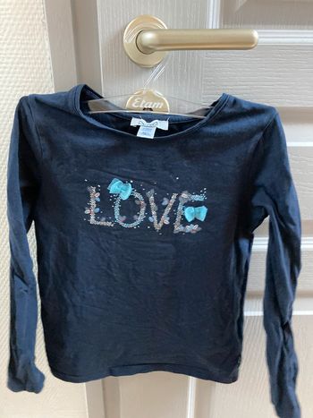 Tee shirt manches longues okaidi 6 ans