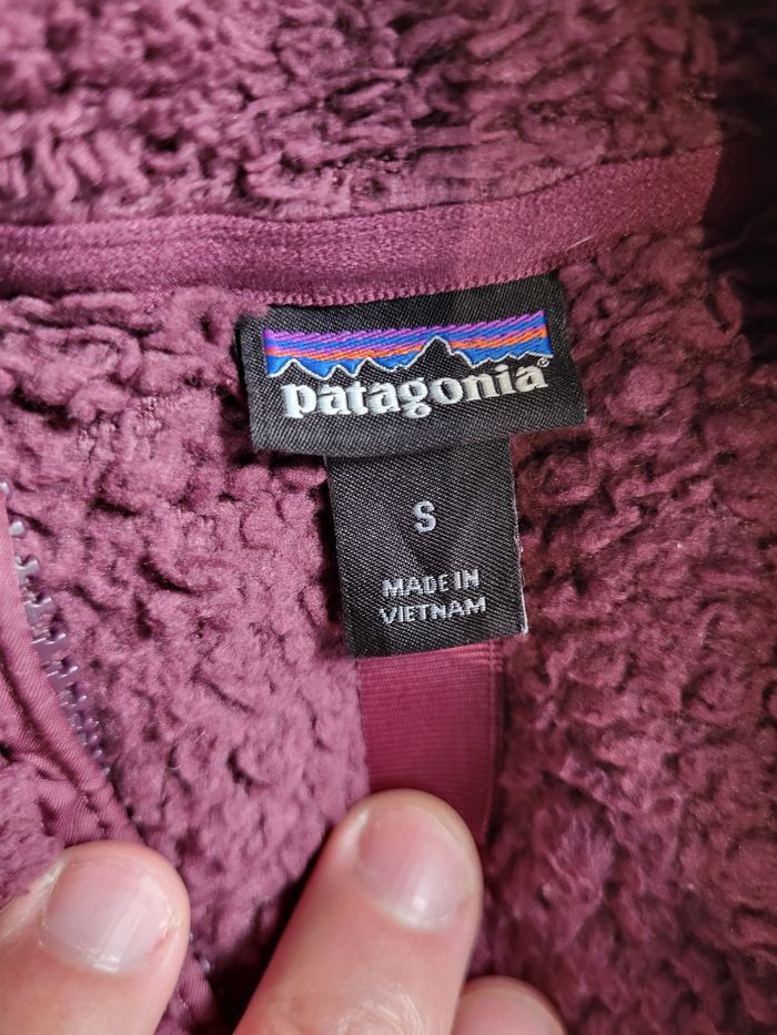 🔥 Patagonia Los Gatos 1/4 Zip – Femme S – Bordeaux/Prune - photo numéro 6