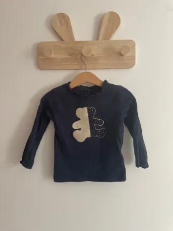 T shirt manche longue Lulu castagnette