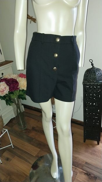 Short tailleur/ habillé Zara noir neuf Taille S