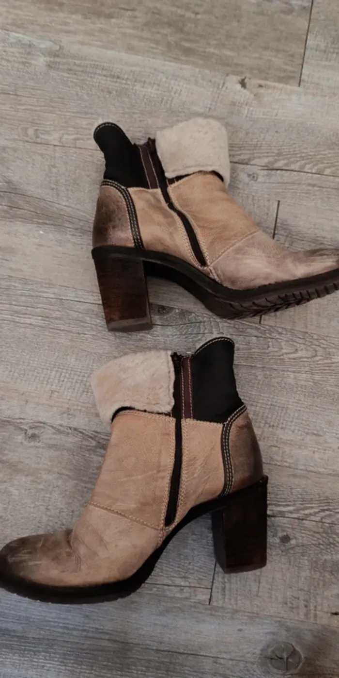 Pas de vintedgo svp. Bottines - photo numéro 3