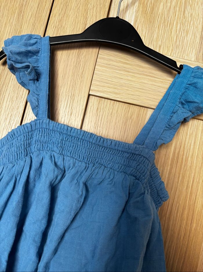 Robe bleu à bretelles KIABI t.3ans - photo numéro 2