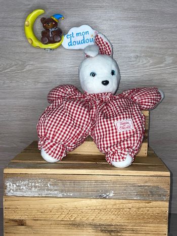 TC137 doudou lapin 🐰 tartine et chocolat 