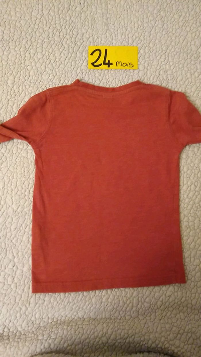 Tee-shirt Zara manches longues 2/3A - photo numéro 2