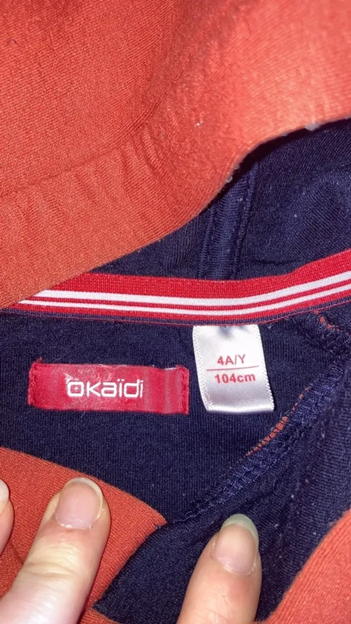 Pull garçon Okaïdi rouge - photo numéro 3