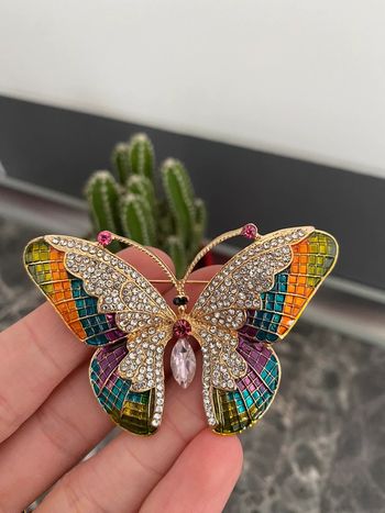 Broche papillon