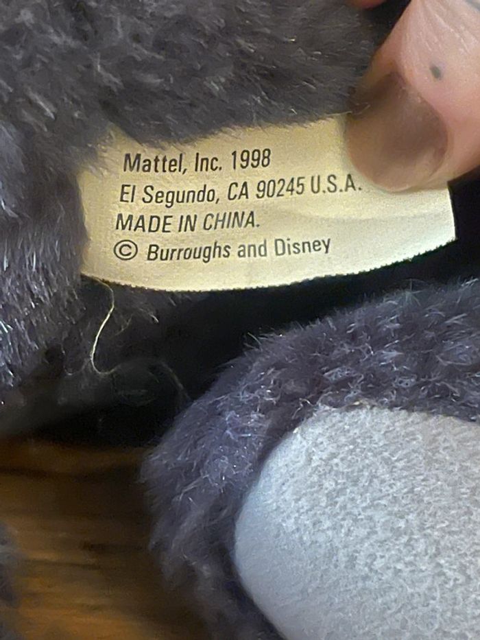 Peluche Disney tarzan Terk Tok - photo numéro 4