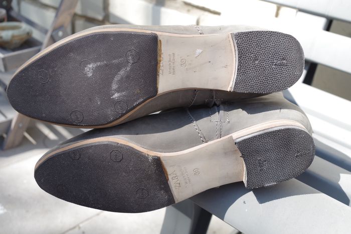 Bottes Cuissardes Zara. Gris. Pointure 39. - photo numéro 5