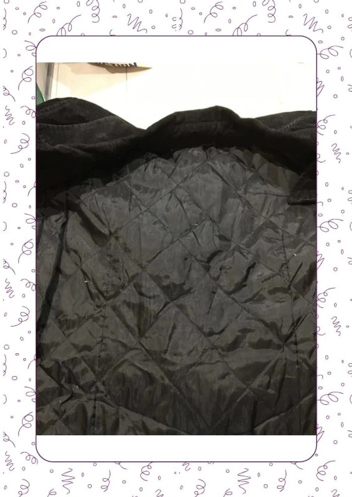 Manteau en velours noir Jennyfer - photo numéro 8