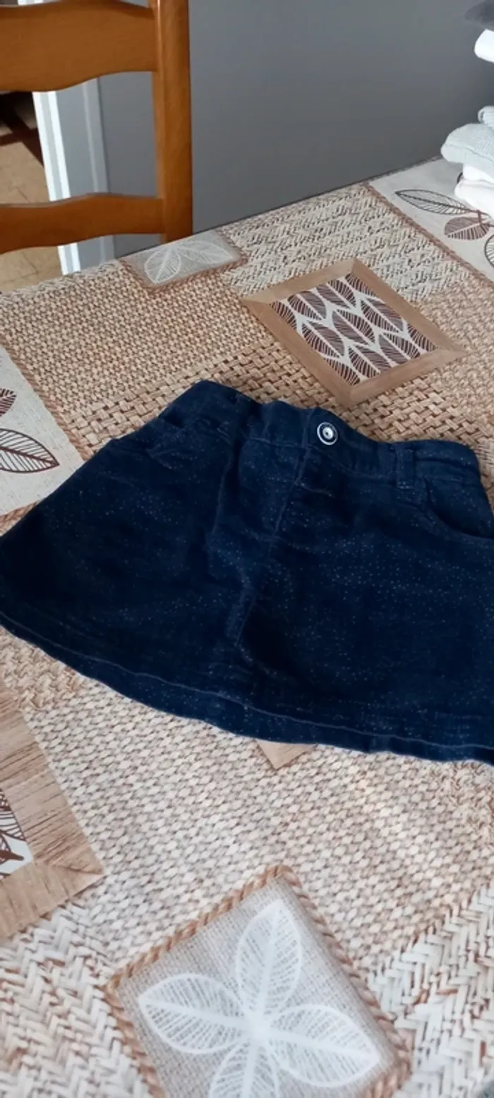 Jupe velours