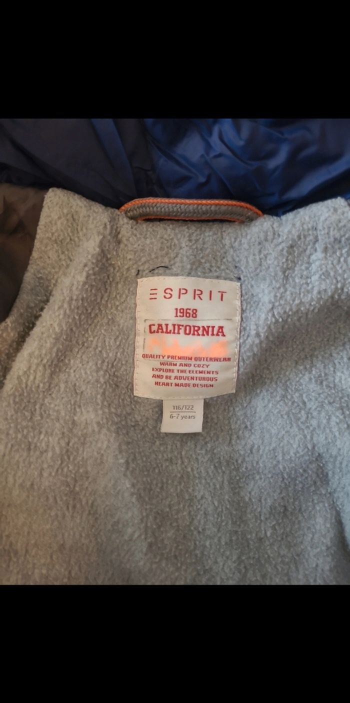 Doudoune Esprit  - taille 6-7 ans - bon état - photo numéro 4