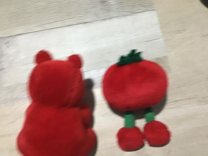 Vintage Lot 2 mini peluche hoppopotmus - photo numéro 2