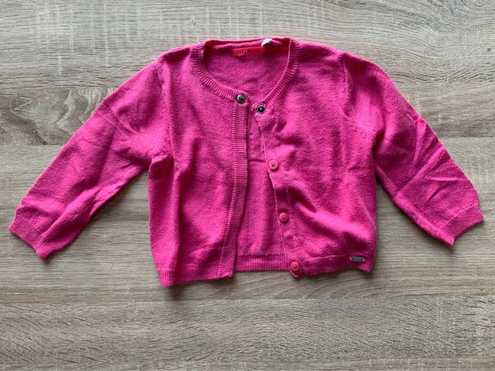 Robe et gilet rose - photo numéro 3