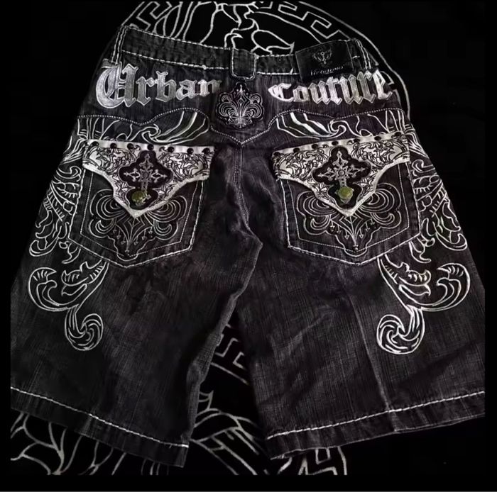 Short de rue mode gothique taille L - photo numéro 2