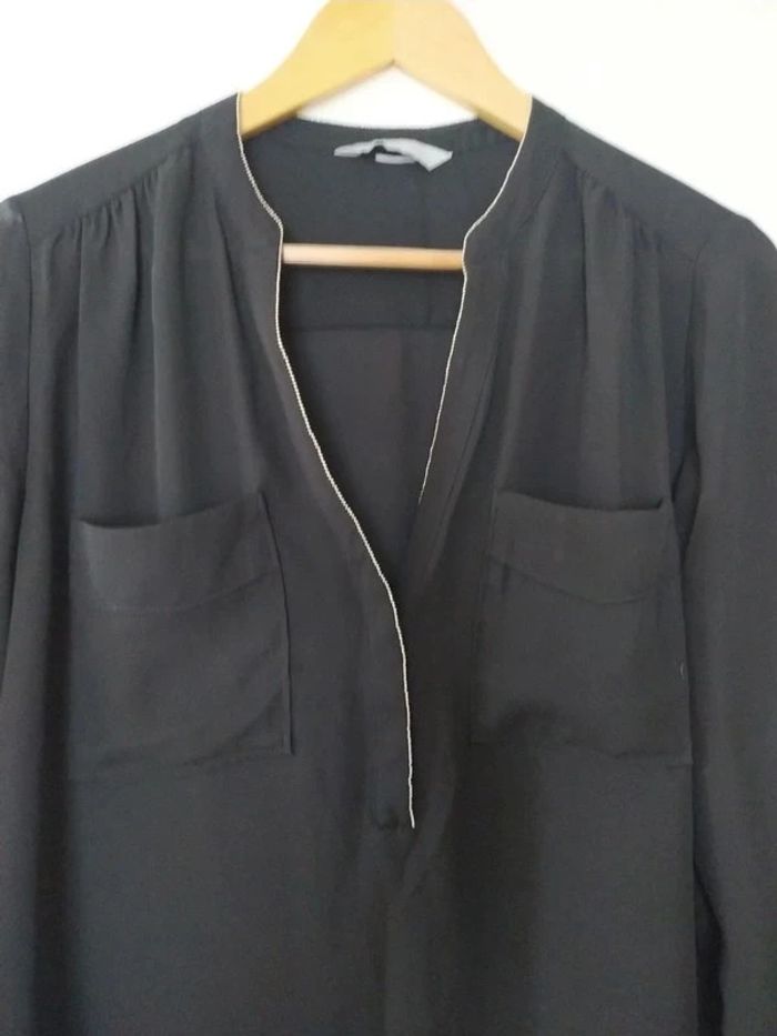 H&M blouse noire taille 40 - photo numéro 9
