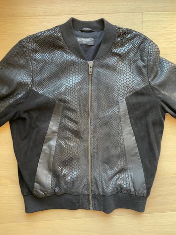 Veste en cuir Les Petites L