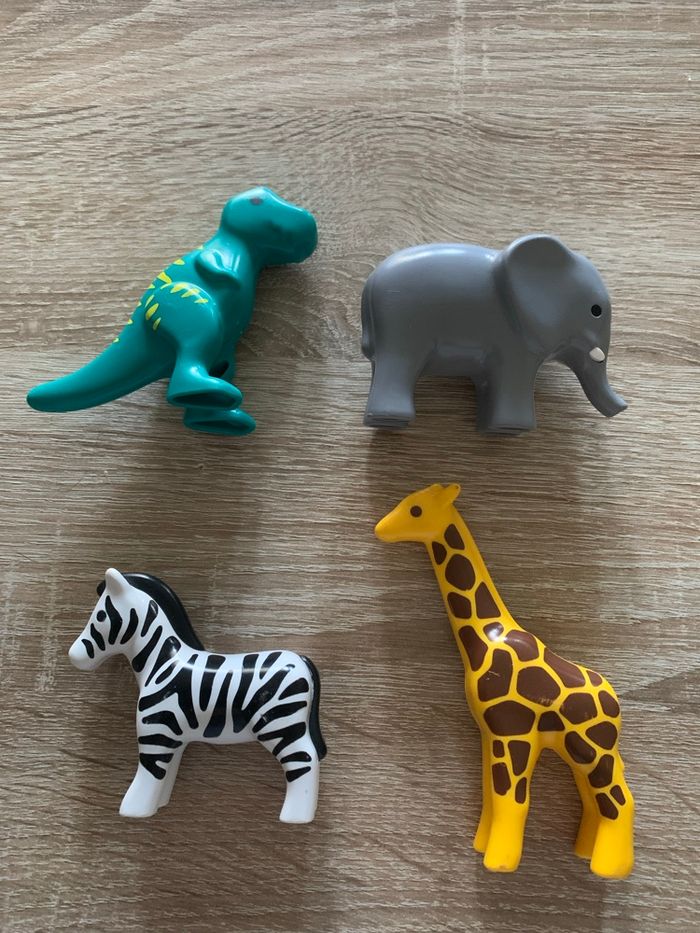 Lot de 8 animaux Playmobil 1 2 3 - photo numéro 3
