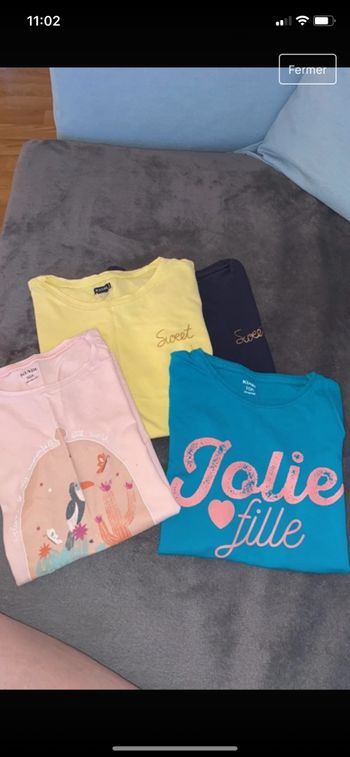 Lot tee shirts
