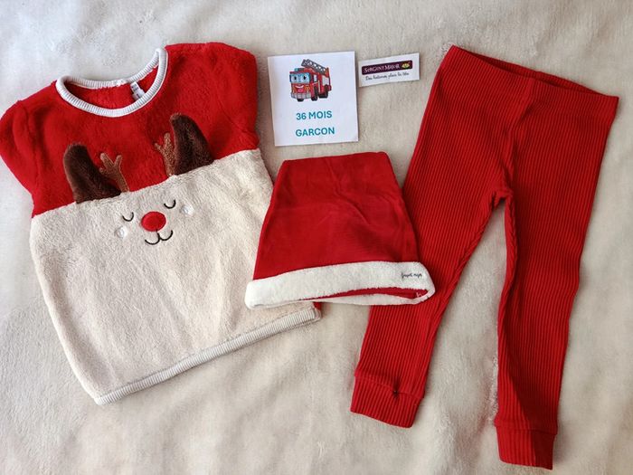 Ensemble de Noël 36 mois sergent major