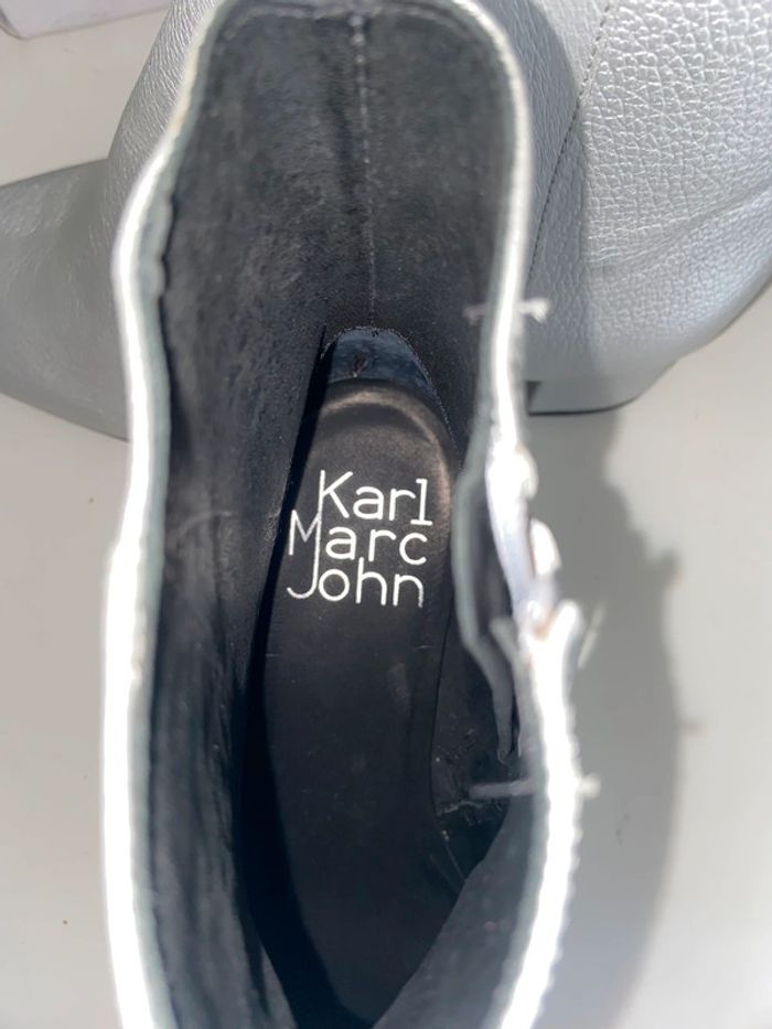🌼Bottines argentées Karl Marc John🌼 - photo numéro 6