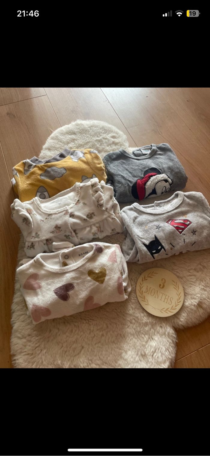 Pyjamas 3 mois