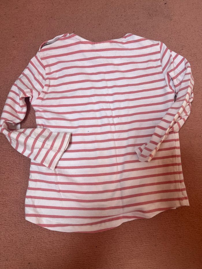 2 t-shirt  rose fille 2/3 ans - photo numéro 7