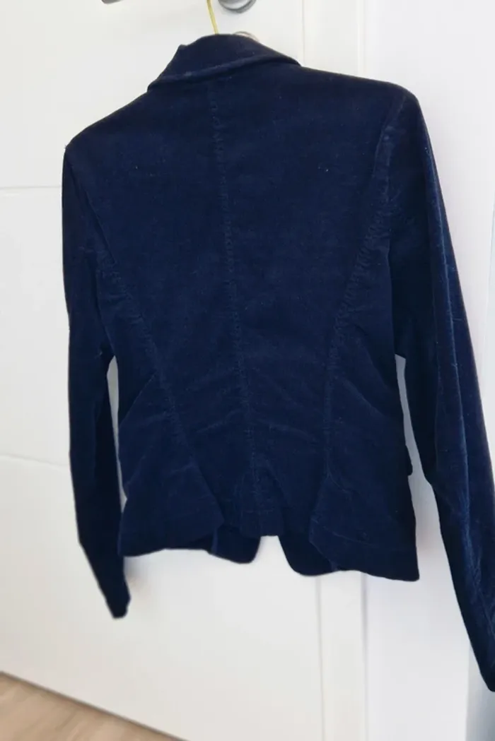 Veste blazer velours - photo numéro 3
