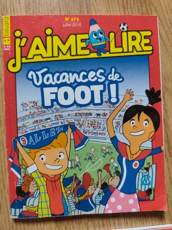 Magazine j'aime lire juillet 2016
