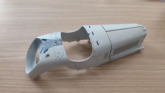 Carcasse coque pièce détachée miniature 1/18 Burago Alfa Romeo 2300 spider 1932 #B61 - photo numéro 2