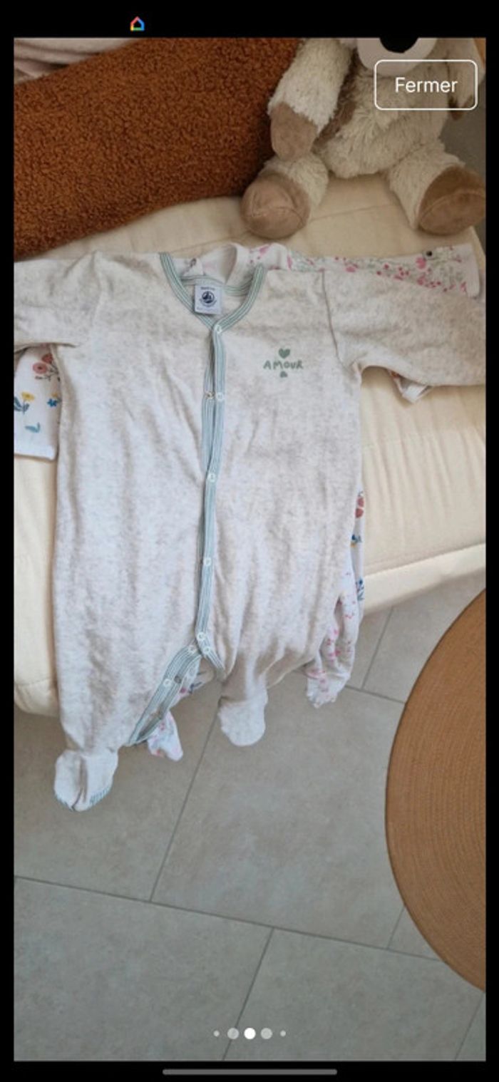2 pyjamas petit bateau - photo numéro 4