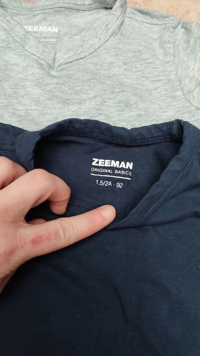 T-shirt zeeman - photo numéro 2