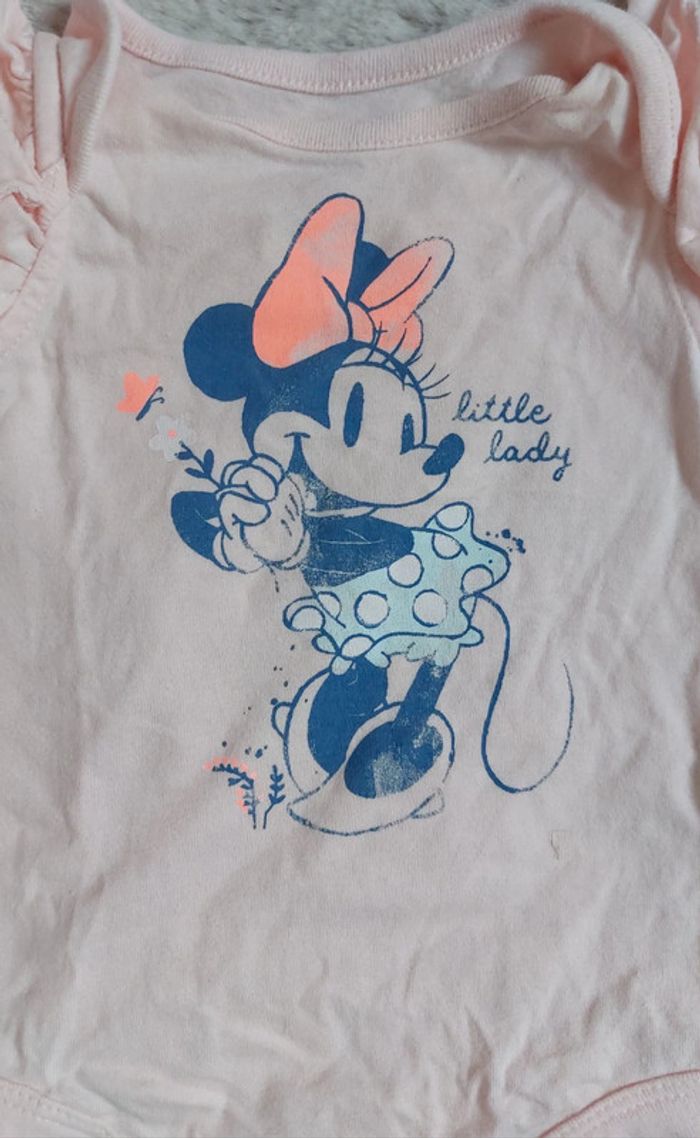 Body Baby Gap Disney Minnie 3/6 moos - photo numéro 2