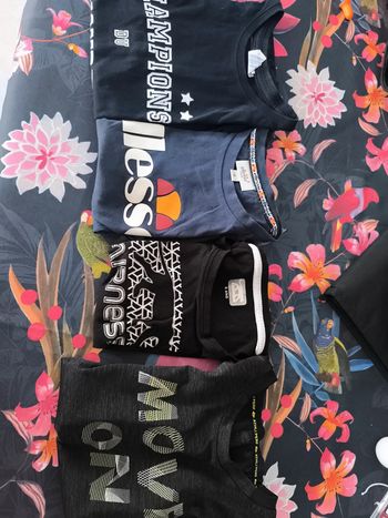 Lot tee shirts sport 8 ans