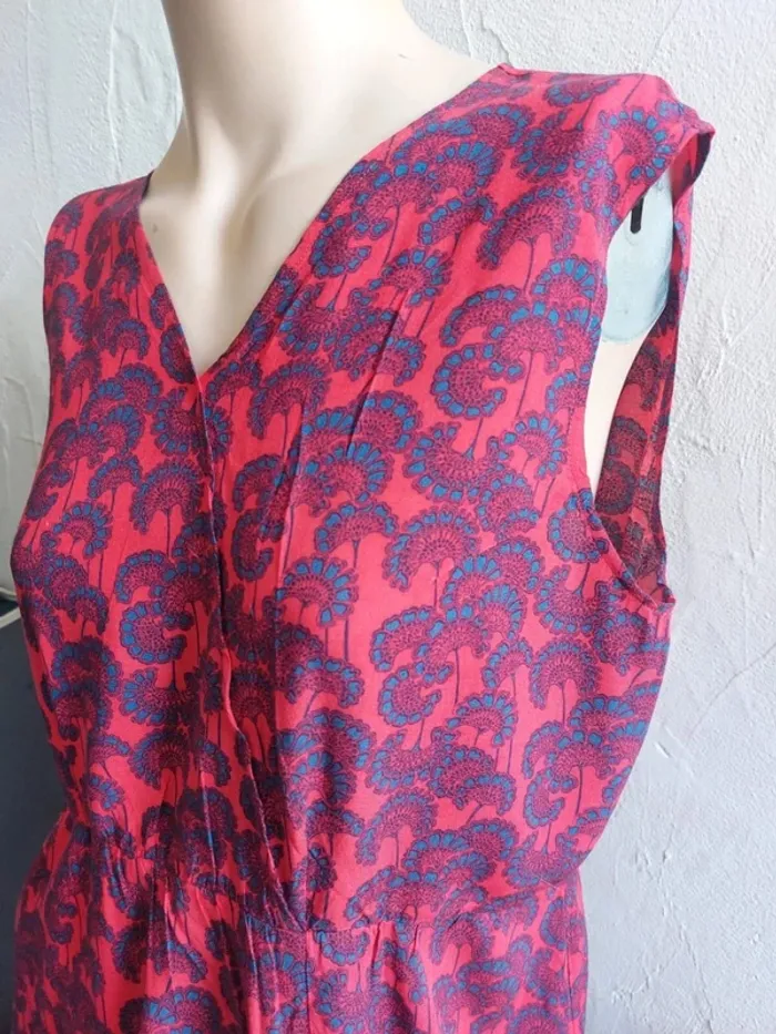 Robe estivale à motifs baroques Taille Xl - photo numéro 3