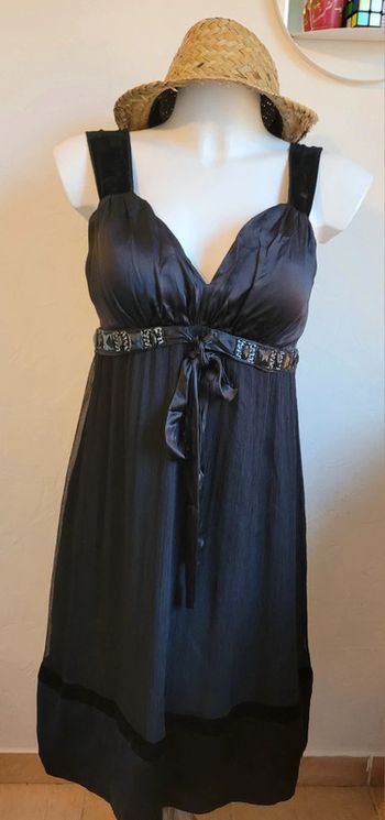 Robe de soirée en soie Derhy