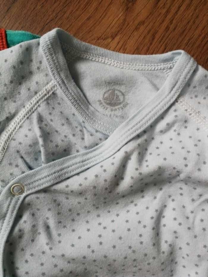 Lot de 5 bodies 1 mois manches longues - photo numéro 2