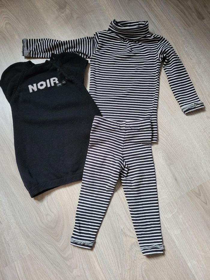 Robe + legging 2 ans 92 cm Orchestra - photo numéro 6