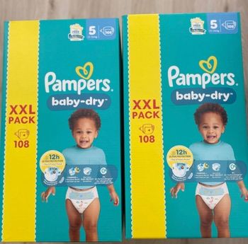 Couche pampers taille 5