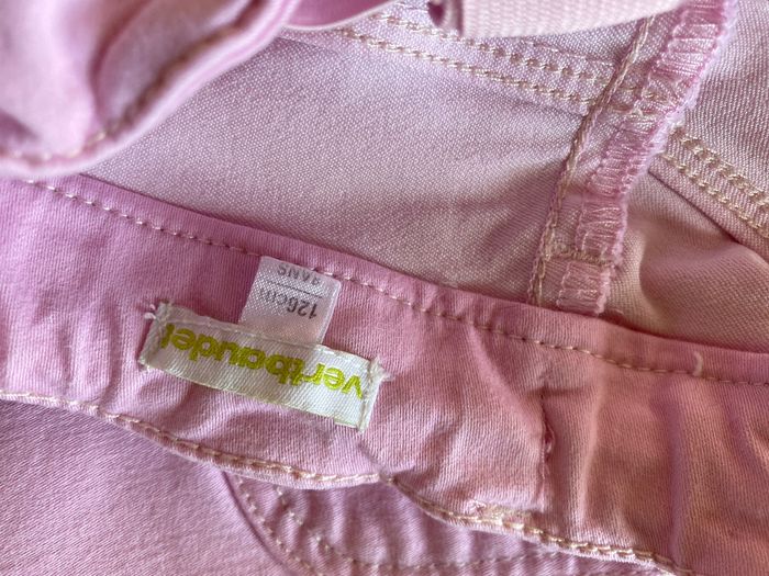 Jeans rose court 7/8 de longueur 8 ans Vertbaudet - photo numéro 6