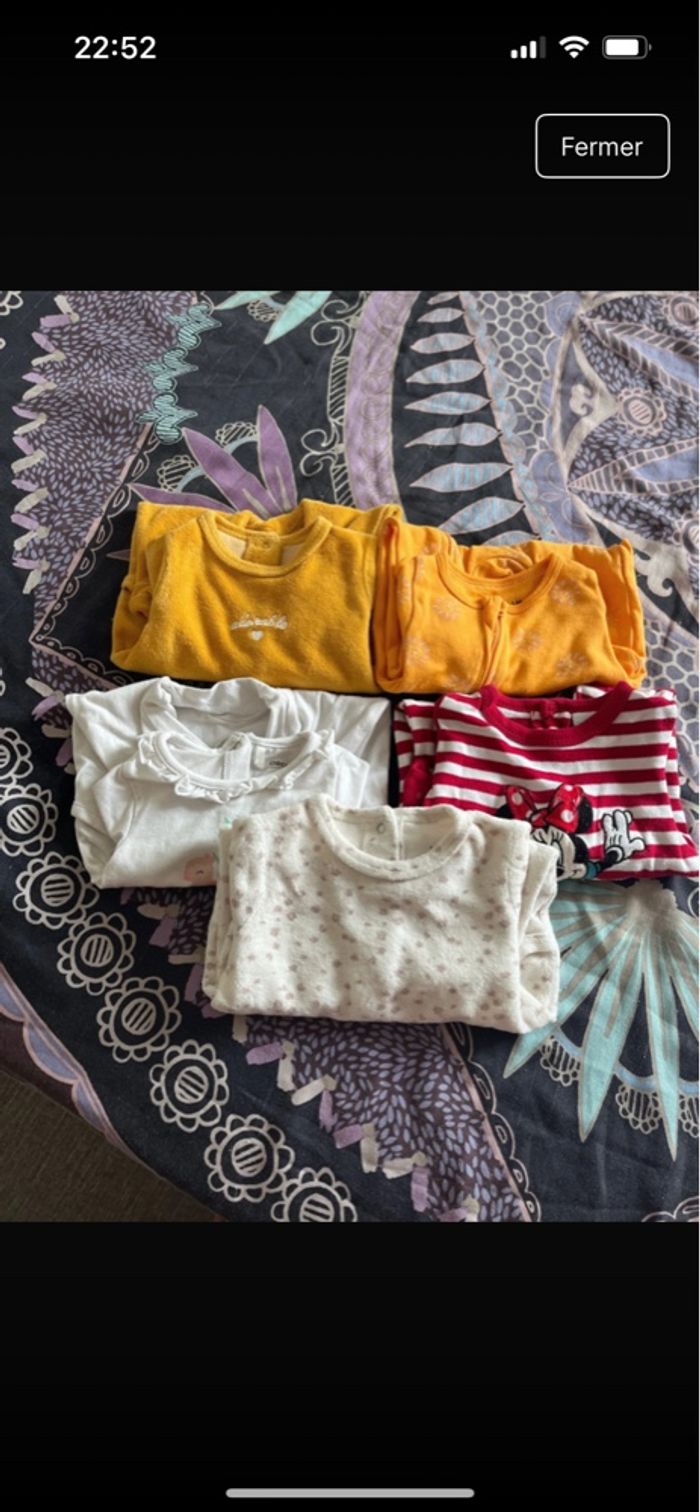 Lots vêtements. 1 mois fille - photo numéro 9