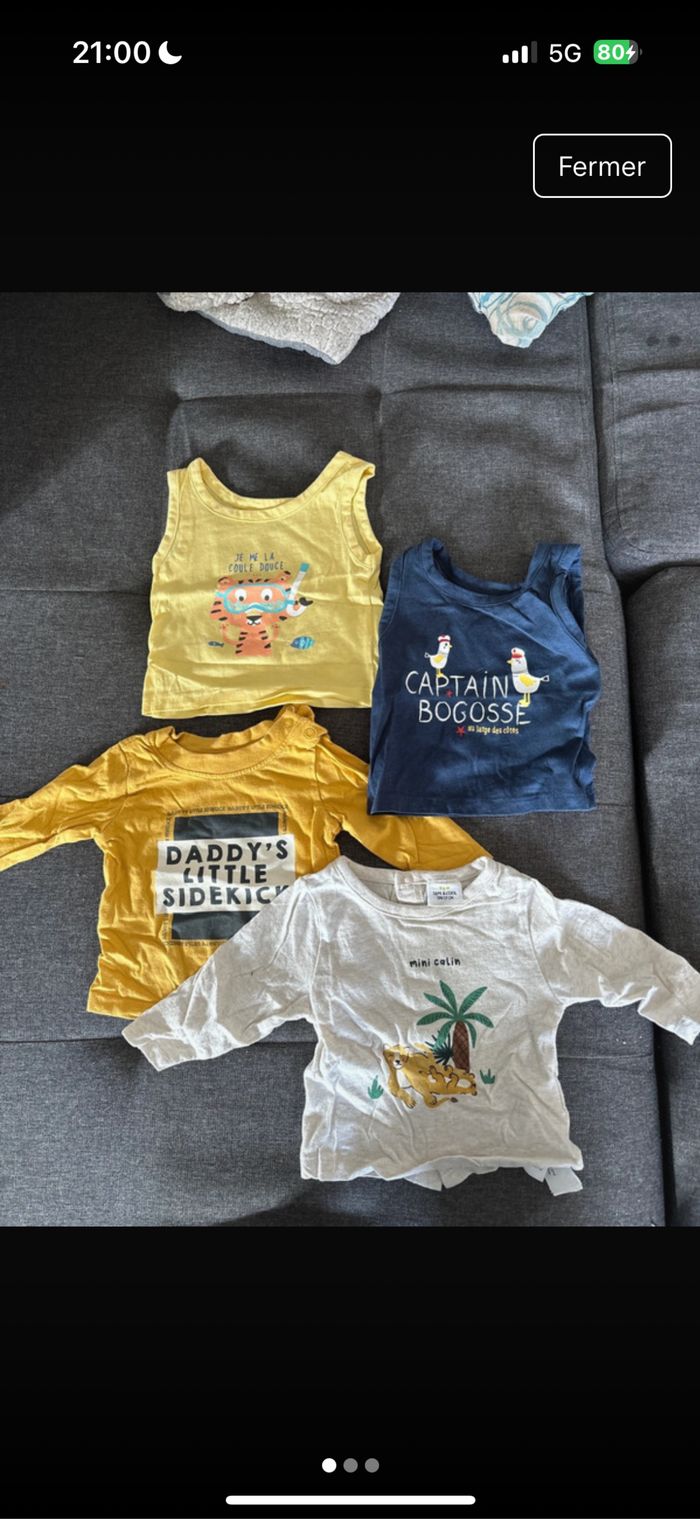 Débardeurs + sweat légers