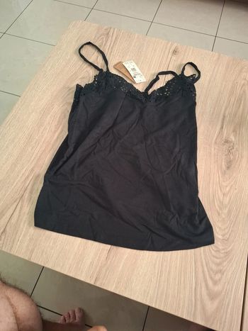 Débardeur femme Etam Josephine caraco taille XS Neuf
