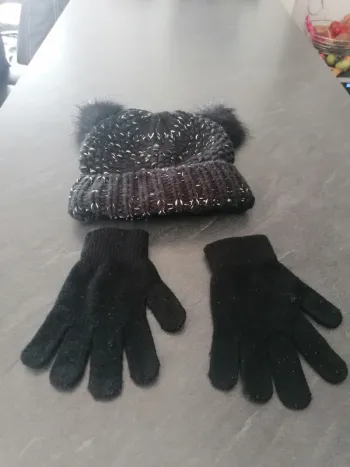Lot bonnet et gants #accessoires_krocaro