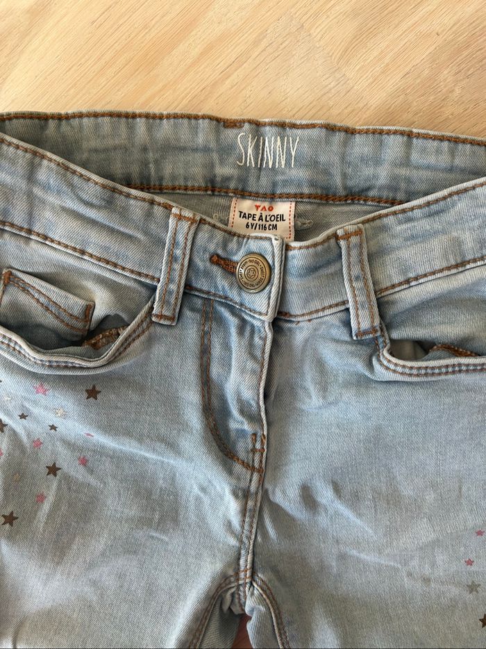 Jean skinny fille TAO 6 ans - photo numéro 2