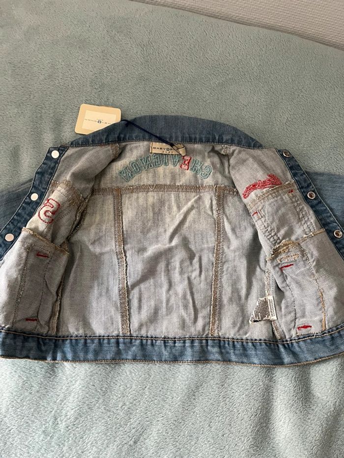 Veste en jeans Chevignon 1A mixte - photo numéro 3