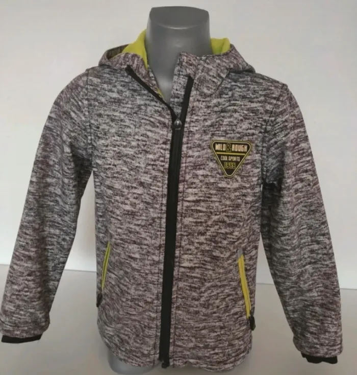 Veste à capuche coupe vent Taille 5/6 ans - photo numéro 2