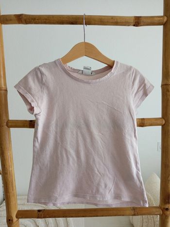 T-shirt rose pailleté H&M 4 / 6 ans